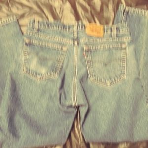 Mens 505 levis 36x32 zippper fly
